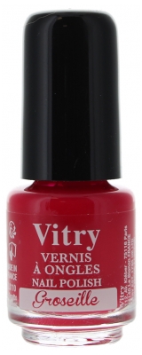 Verniz de Unhas Vitry 4 ml - Cor: Groselha vermelha