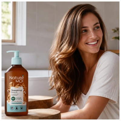 Champô Família Suavidade & Brilho com Aveia 500 ml Naturé Moi
