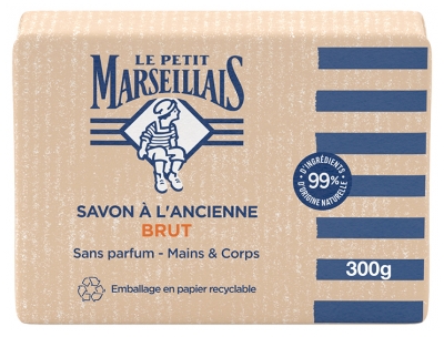 Le Petit Marseillais Savon Brut à l'Ancienne 300 g