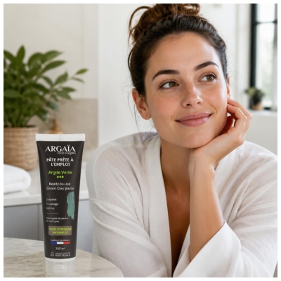 „Argaïa“ Paruošta Naudoti Žaliojo Molio Pasta 300 ml