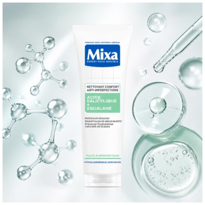 Mixa Comfort Puhdistusaine Epätäydellisyyksiä Vastaan 150 ml