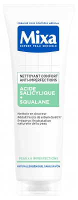 Mixa Gel de Limpeza Conforto Anti-Imperfeições 150 ml