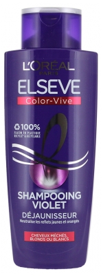 Șampon Violet Neutralizator de Galben L'Oréal Paris Elseve Color Vive 200 ml