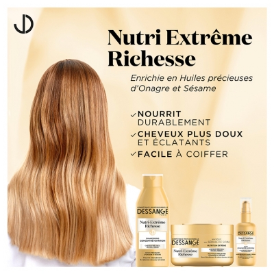 Dessange Nutri-Extrême Richesse Shampoing Concentré Nutrition 250 ml
