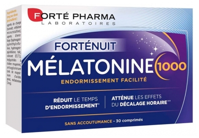 Forté Pharma Melatoninas 1000 30 Tablečių