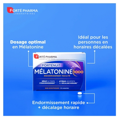 Forté Pharma Mélatonine 1000 30 Comprimés