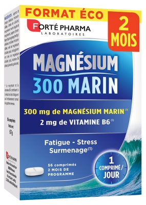 Forté Pharma Magnésio 300 Marinho 56 Comprimidos