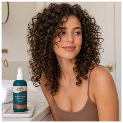 Curls Matter Krullen Verfrissende Spray 200 ml