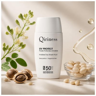 Qiriness UV Protect Usynlig Beskyttelsesvæske SPF50 50 ml
