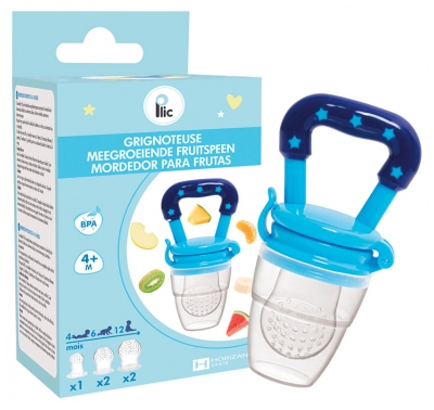 Plic Udviklende Bidemaskine 3 Størrelser Suttehoveder fra 4 til 12 Måneder