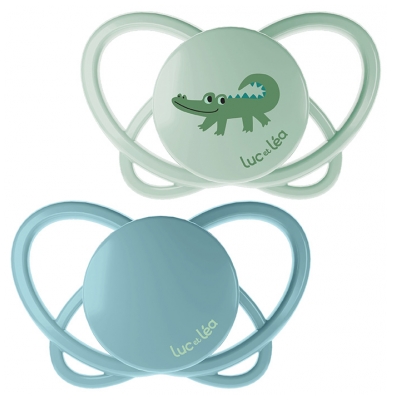 Suzete Fiziologice Luc et Léa Physio 2 6-18 Luni - Model: Crocodil