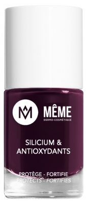 MÊME Vernis Silicium & Antioxydants 10 ml - Teinte : 08 Aubergine