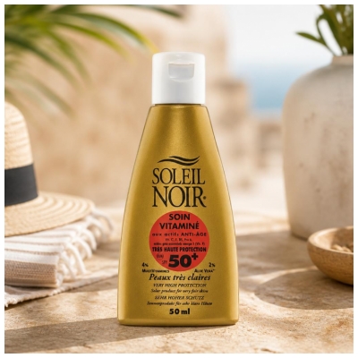 Soleil Noir Cuidado Vitamínico FPS50+ 50 ml
