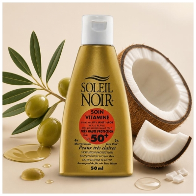 Soleil Noir Vitaminierte Pflege SPF50+ 50 ml