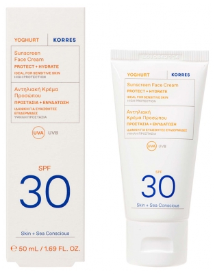 Korres Yoghurt Crème Solaire Visage SPF30 50ml