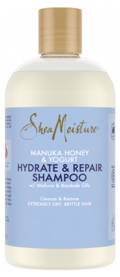 Șampon Hidratant și Reparator SheaMoisture cu Miere de Manuka & Iaurt 384 ml