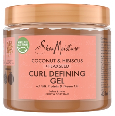 SheaMoisture Noix de Coco et Hibiscus Gel Définition de Boucles 431 ml