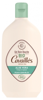 Cavaillès Gel za prhanje in kopel za občutljivo kožo Bio Aloe Vera 400 ml