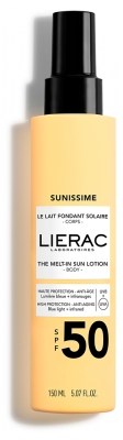 Lierac Sunissime Schmelzende Sonnenmilch für den Körper SPF50 150 ml