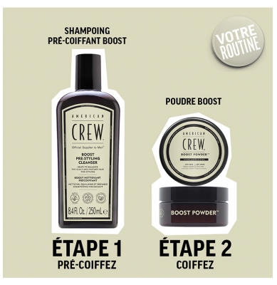 American Crew Boost Nettoyant Précoiffant 250 ml