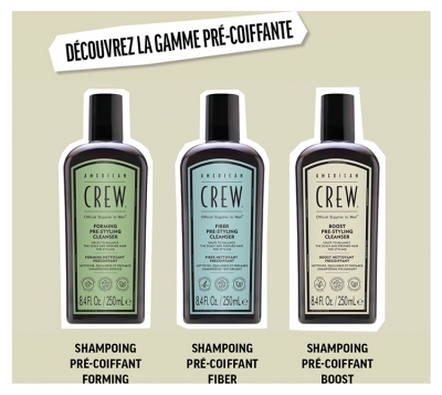 American Crew Boost Nettoyant Précoiffant 250 ml