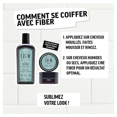 American Crew Fiber Nettoyant Précoiffant 250 ml