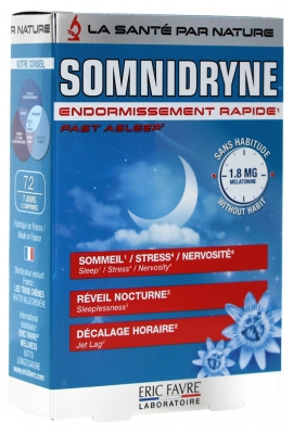 Eric Favre Santé Somnidryne 15 Comprimés