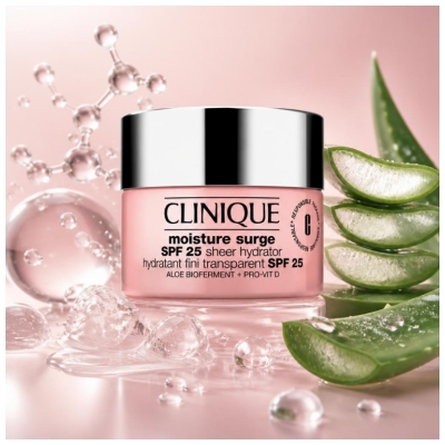 Clinique Moisture Surge Hydratant Fini Transparent SPF25 50 ml