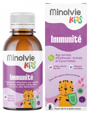 Minolvie Kids Immunité Sciroppo 125 ml