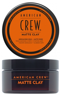 American Crew Matte Clay Pâte de Coiffage Tenue Moyenne à Forte 85 g
