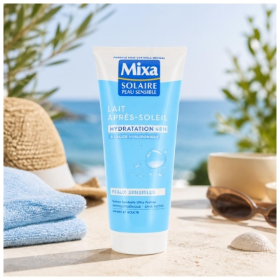 Mixa 48H mitrinošs pēc-saules piens 200 ml