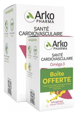 Arkopharma Arkogélules Oméga 3 180 Capsules + 60 Capsules Offertes