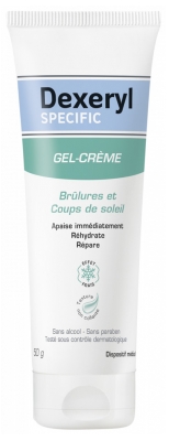 Pierre Fabre Health Care Dexeryl Specific Brûlures Coups de Soleil 50 g