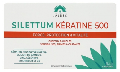 Jaldes Silettum Kératine 500 40 Comprimés