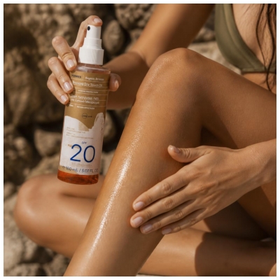 Korres Aegean Bronze Intenzivní Bronzující Olej SPF20 150 ml