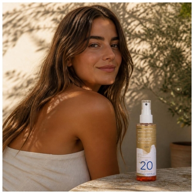 Korres Aegean Bronze Intenzivní Bronzující Olej SPF20 150 ml