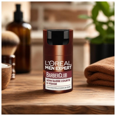 L'Oréal Paris Men Expert Barber Club Soin Barbe Courte & Visage 50 ml