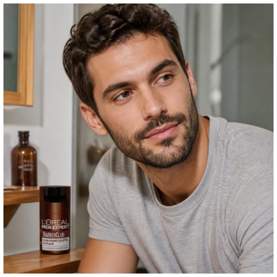 L'Oréal Paris Men Expert Barber Club Soin Barbe Courte & Visage 50 ml