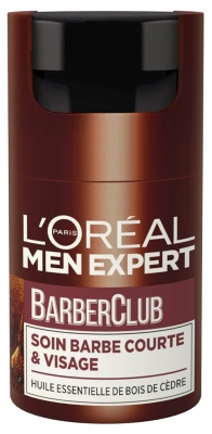 L'Oréal Paris Men Expert Barber Club Soin Barbe Courte & Visage 50 ml