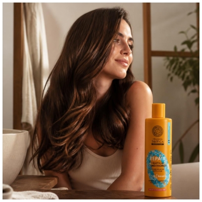 Balsam Reparator cu Keratină Natura Siberica Oblepikha Repair 400 ml