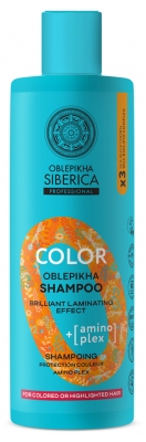 Natura Siberica Oblepikha Color Shampoing Protection Couleur Amino Plex 400 ml