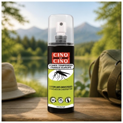 Cinq sur Cinq Losjons pret moskītiem Mērenās Zonas 100 ml