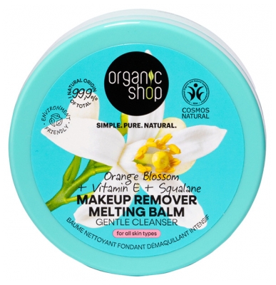 Organic Shop Baume Nettoyant Fondant Démaquillant Intensif 100 ml