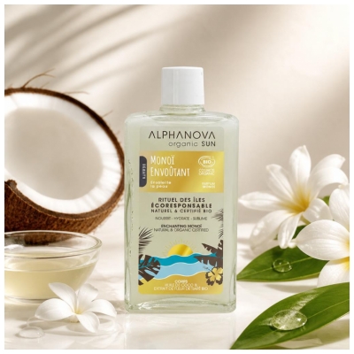 Alphanova Sun Monoï Envoûtant Bio 100 ml