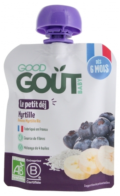 Good Goût Le Petit Déj Myrtille dès 6 Mois Bio 70 g