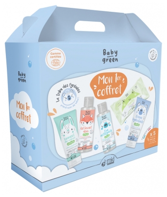 Set Cadou de Naștere MKL Green Nature Baby Green