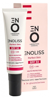 Codexial Enoliss Perfect Skin Émulsion Anti-Imperfections SPF50 30 ml