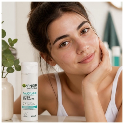 Garnier PureActive Salisyylihappo Kuorintalotion 120 ml