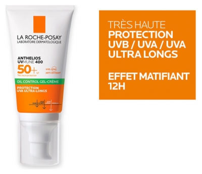 La Roche-Posay Anthelios UVmune 400 Gel-Crème Oil Control SPF50+ Avec Parfum 50 ml