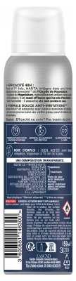 Narta Bărbați Magneziu Protecție 48H Deodorant Hipoalergenic Spray 150 ml
